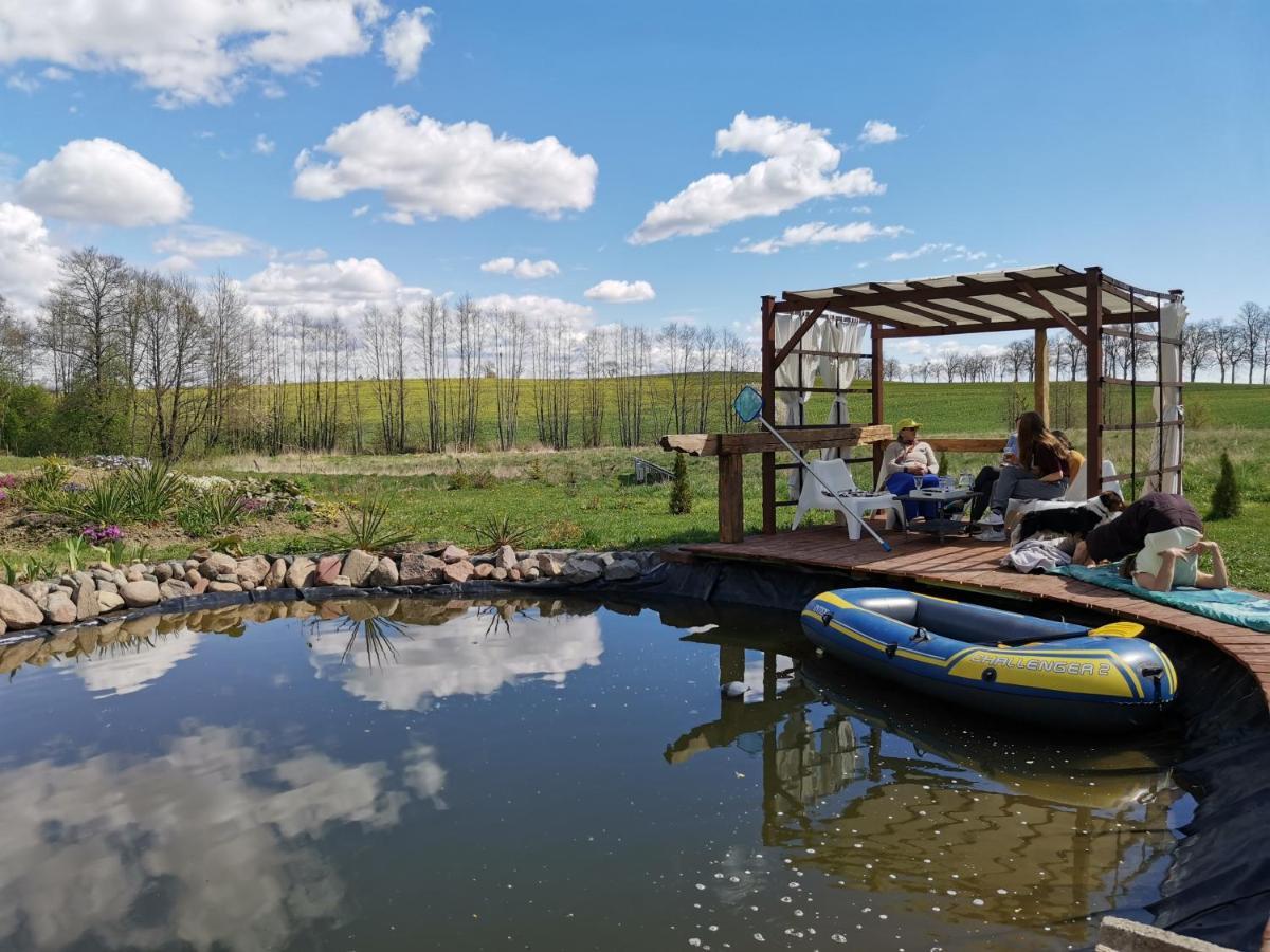 Poza Zgielkiem Villa Węgorzewo Exterior foto