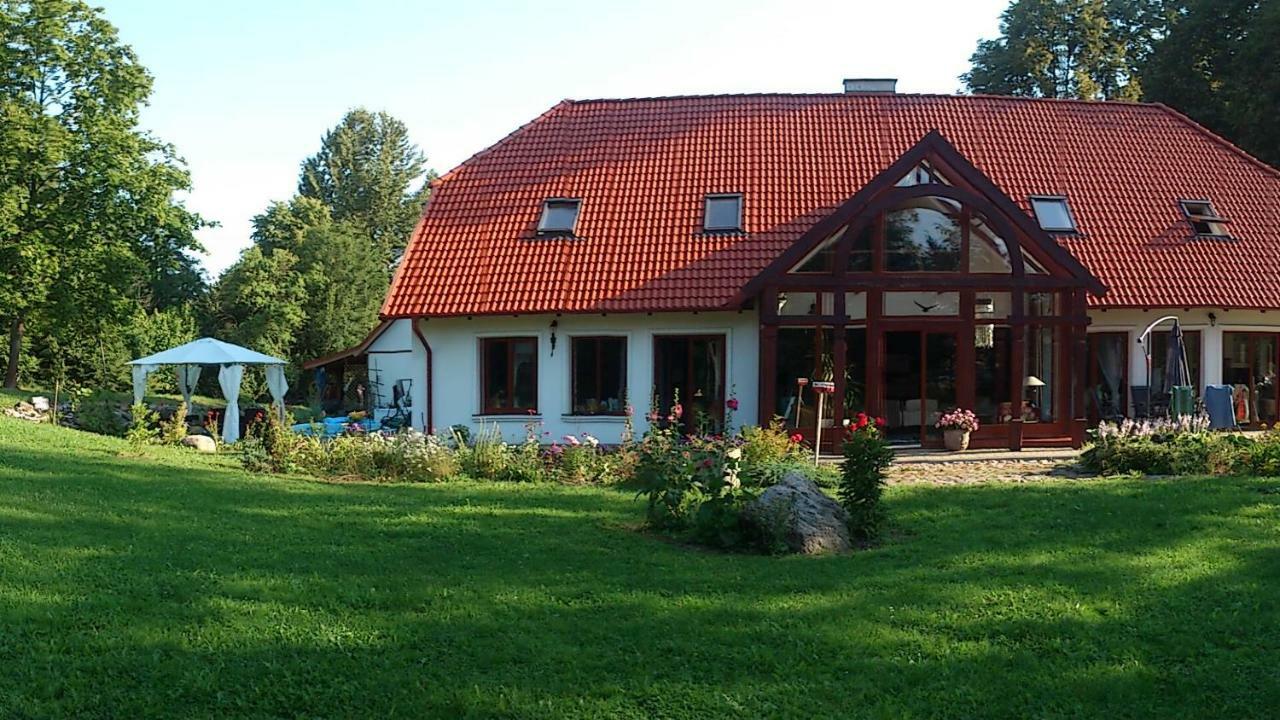 Poza Zgielkiem Villa Węgorzewo Exterior foto